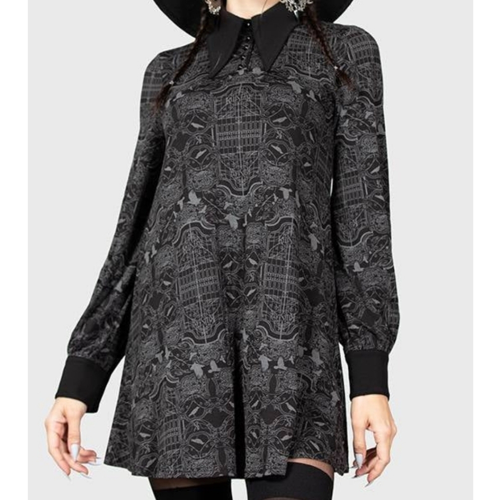 Killstar x WEDNESDAY Nightshade Society Mini Dress